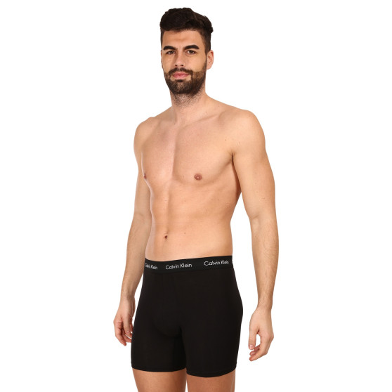 3PACK Boxershorts för herrar Calvin Klein svart (NB1770A-XWB)