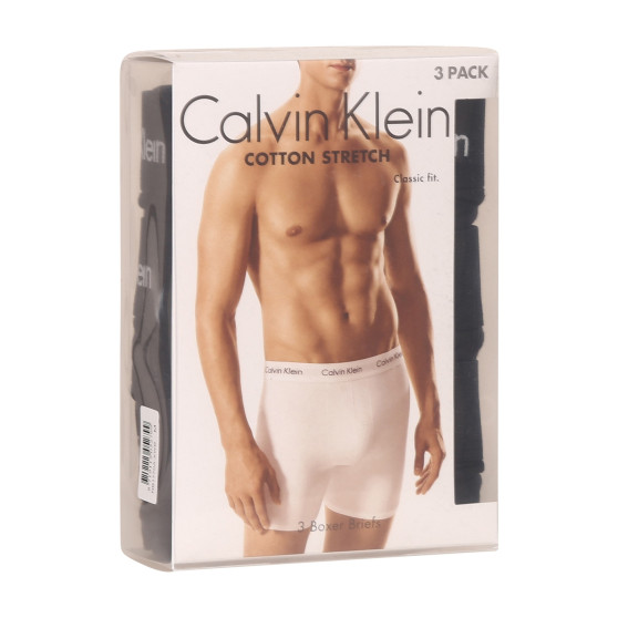 3PACK Boxershorts för herrar Calvin Klein svart (NB1770A-XWB)