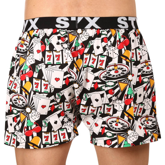 Boxershorts för herrar Styx konst sport gummi kasino (B1553)