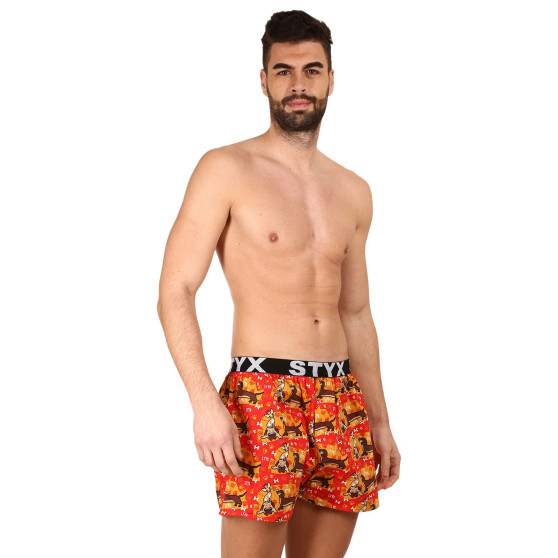 Boxershorts för herrar Styx konst sport gummi hundar (B1554)