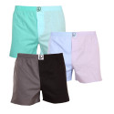 3PACKBoxershorts för herrar Dedoles flerfärgad (D-M-UN-LB-B-C-15747577)