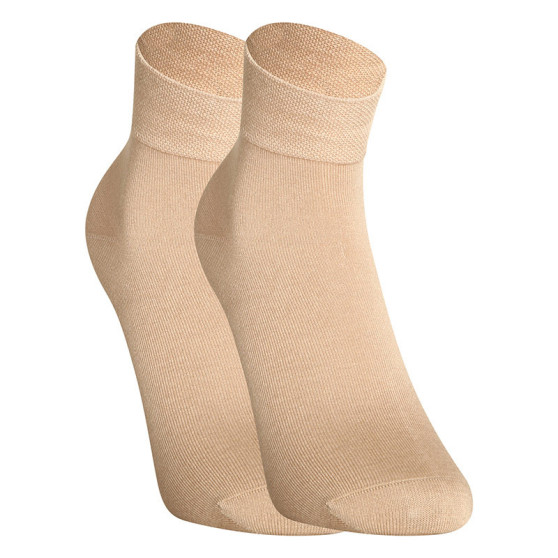 3PACK strumpor Gino bambu beige (82004)