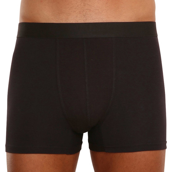 3PACK Boxershorts för herrar Nedeto svart (3NDTB001)