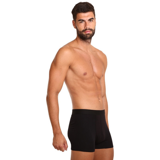 10PACK Boxershorts för herrar Nedeto svart (10NDTB001)