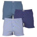 3PACKBoxershorts för herrar Andrie flerfärgad (PS 5631)