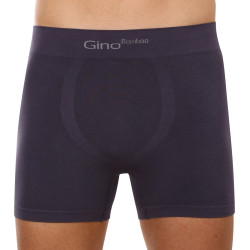 Boxershorts för män Gino bambu sömlös grå (54004)