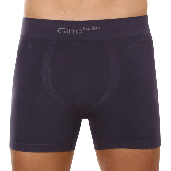 Boxershorts för män Gino bambu sömlös grå (54004)