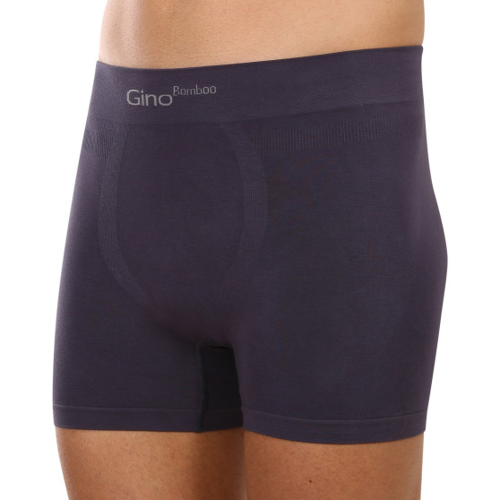 Boxershorts för män Gino bambu sömlös grå (54004)