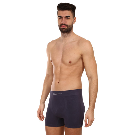 Boxershorts för män Gino bambu sömlös grå (54004)