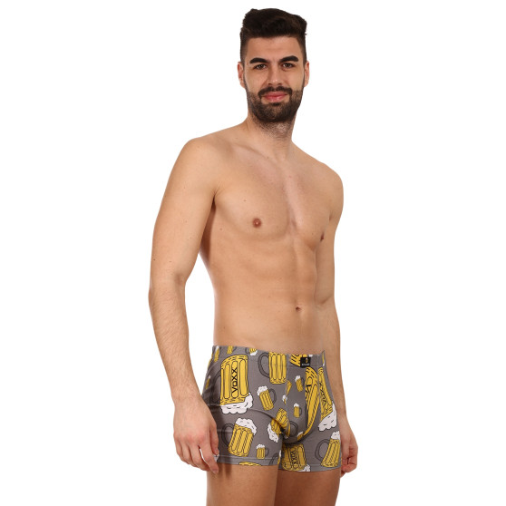 Boxershorts för män VoXX multicolour (Kevin-pivo/velké šedé)