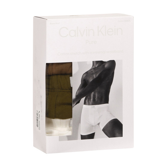 3PACK Boxershorts för herrar Calvin Klein multicolour (NB3263A-CBW)