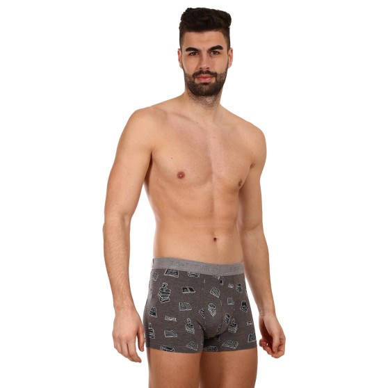 2PACK Boxershorts för herrar John Frank multicolour (JF2BEF24)