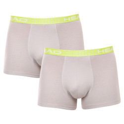 2PACK Boxershorts för herrar HEAD grey (701221813 002)