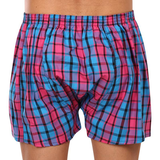 3PACK Boxershorts för herrar Styx klassisk elastisk flerfärgad (3A93489)