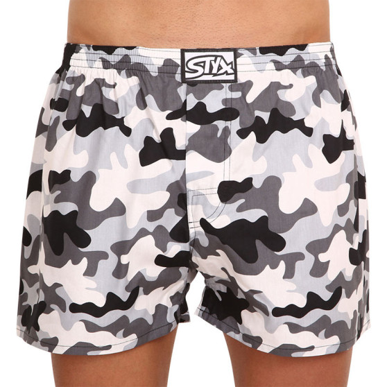 3PACK Boxershorts för herrar Styx art classic rubber flerfärgad (3A13917)