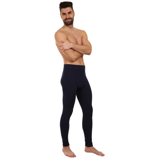 Leggings Gino bambu sömlös mörkblå (95031)