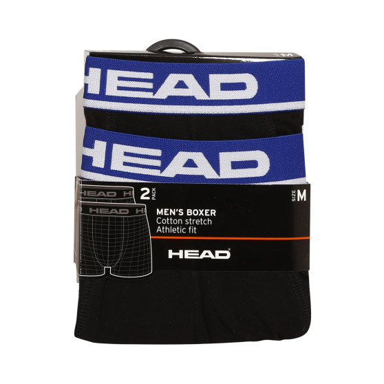 2PACK Boxershorts HEAD svart, herr (701202741 008)