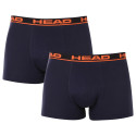 2PACK Boxershorts för män HEAD blå (701202741 010)