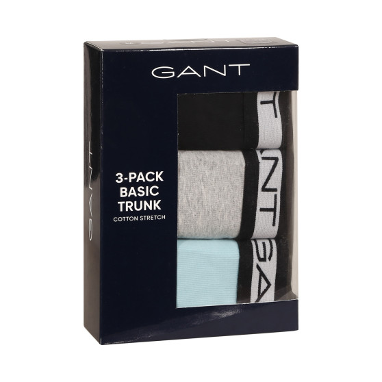 3PACK Boxershorts för herrar Gant multicolour (902033153-371)