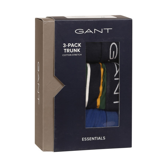 3PACK Boxershorts för herrar Gant multicolour (902243013-433)