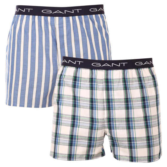 2PACKBoxershorts för herrar Gant flerfärgad (902312019-471)