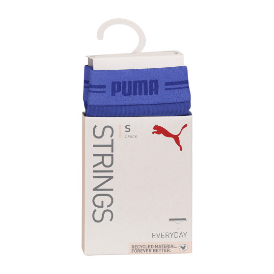 2PACK Stringtrosor för damer Puma blå (701221339 002)