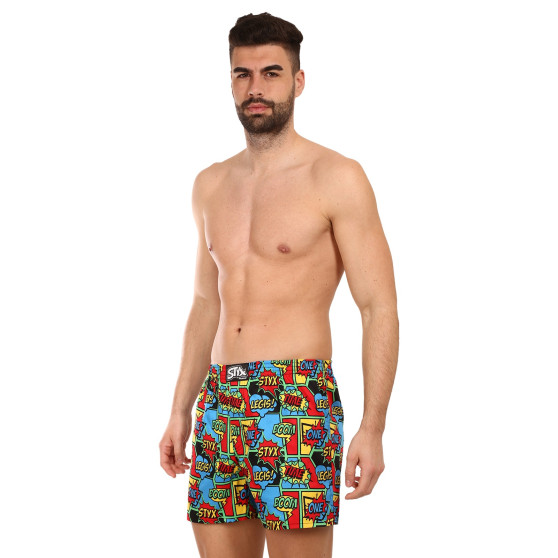 Boxershorts för herrar Styx premium art classic rubber boom (AP955)