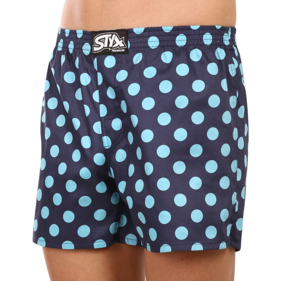 Boxershorts för herrar Styx premium art classic rubber polka dots (AP1053)