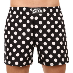 Boxershorts för herrar Styx premium art classic rubber polka dots (AP1055)