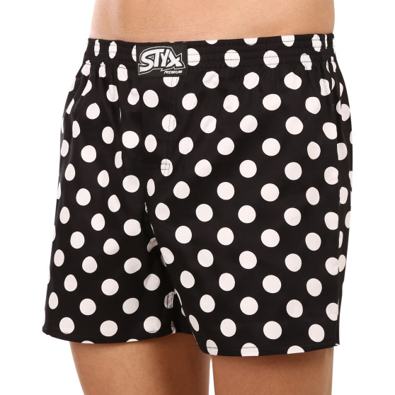 Boxershorts för herrar Styx premium art classic rubber polka dots (AP1055)