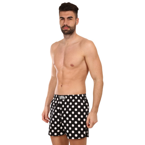 Boxershorts för herrar Styx premium art classic rubber polka dots (AP1055)