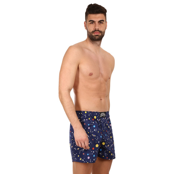 Boxershorts för herrar Styx premium art classic rubber planets (AP1057)