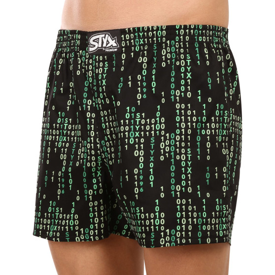 Boxershorts för herrar Styx premium art classic rubber code (AP1152)