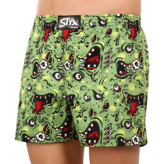 Boxershorts för herrar Styx premium art classic rubber zombie (AP1451)