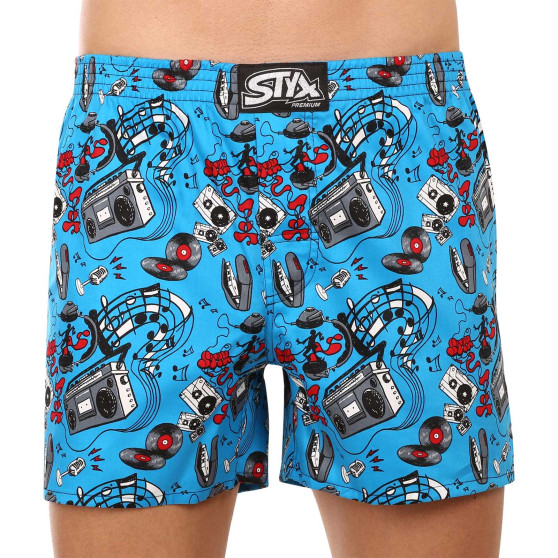 Boxershorts för herrar Styx premium art classic rubber music (AP1558)