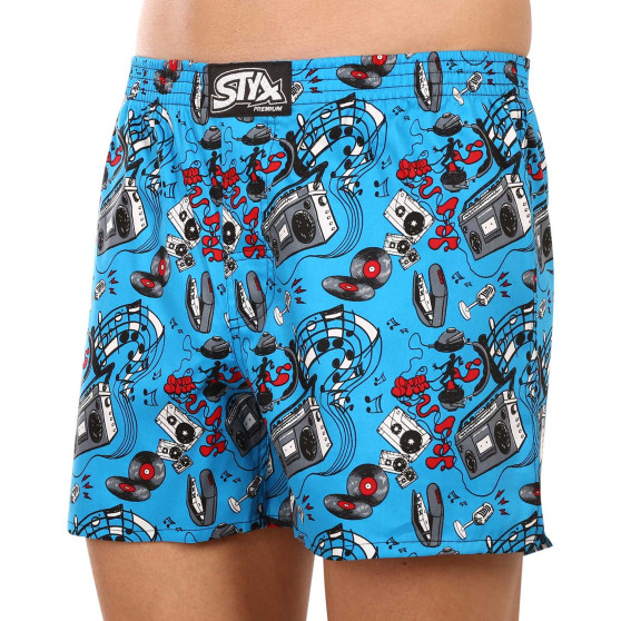 Boxershorts för herrar Styx premium art classic rubber music (AP1558)