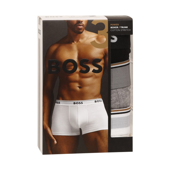 3PACK Boxershorts för herrar BOSS multicolour (50475274 999)