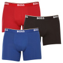 3PACK Boxershorts för herrar BOSS multicolour (50475282 962)