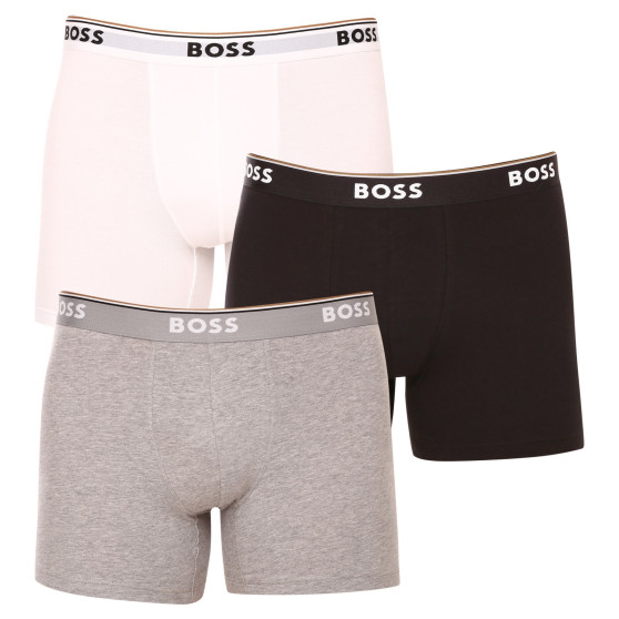 3PACK Boxershorts för herrar BOSS multicolour (50475282 999)