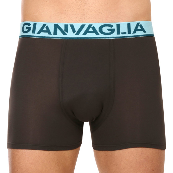 5PACK Boxershorts för herrar Gianvaglia svart (GVG-5010)