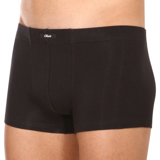 4PACK Boxershorts S.Oliver svart för herrar (MH-35H-48706757)