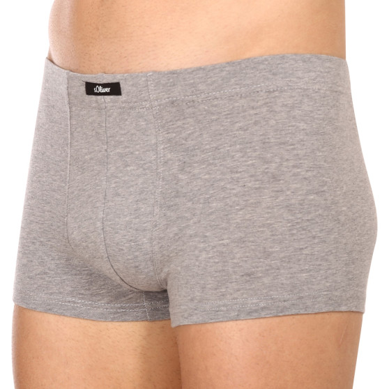 4PACK Boxershorts S.Oliver grå för herrar (MH-35H-41011828)