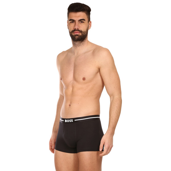 3PACK Boxershorts för herrar BOSS svart (50473916 001)