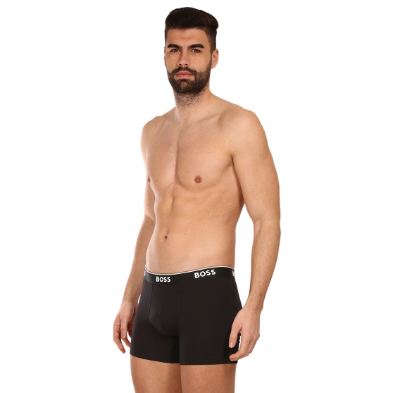 3PACK Boxershorts för herrar BOSS svart (50475282 001)