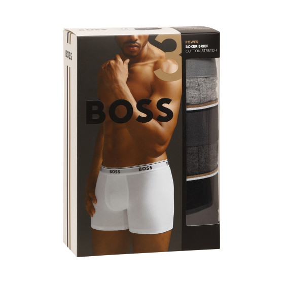 3PACK Boxershorts för herrar BOSS multicolour (50475282 061)