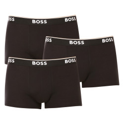 3PACK Boxershorts för herrar BOSS svart (50475274 001)