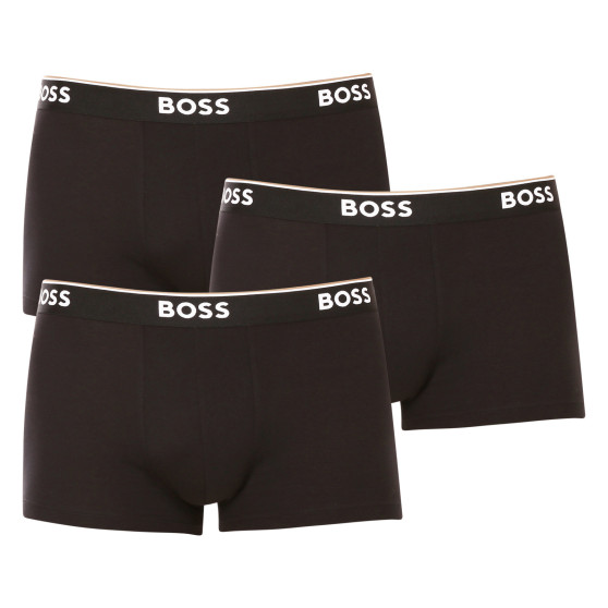 3PACK Boxershorts för herrar BOSS svart (50475274 001)