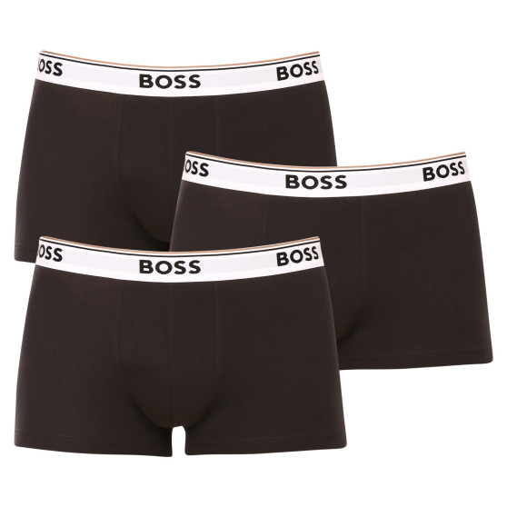 3PACK Boxershorts för herrar BOSS svart (50475274 994)