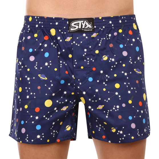 5PACK Boxershorts för herrar Styx premium art classic gummi (5AP9542879)