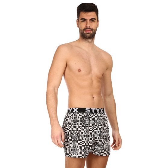 10PACK Boxershorts för herrar Styx art sports gummi flerfärgad (10B131527941508)